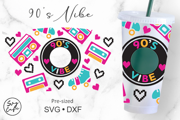 24oz Venti Cold Cup 90 s Vibe: Craft Graphics Review