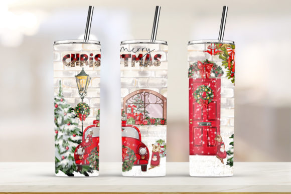 A Designer's Take on the Christmas Winter Tumbler Skinny