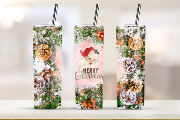 A Festive Review: Merry Christmas Graphics for Skinny Tumbler Print Templates