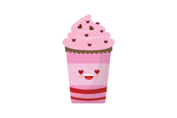 A Review of the Valentine Kawaii Ice Cream Cup Vector Graphics