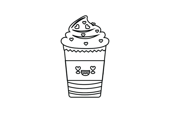 Crafting Sweet Memories with Kawaii Ice Cream Graphics
