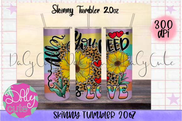 How the 'All You Need Is Love' Tumbler PNG Graphic Elevates Editorial Content