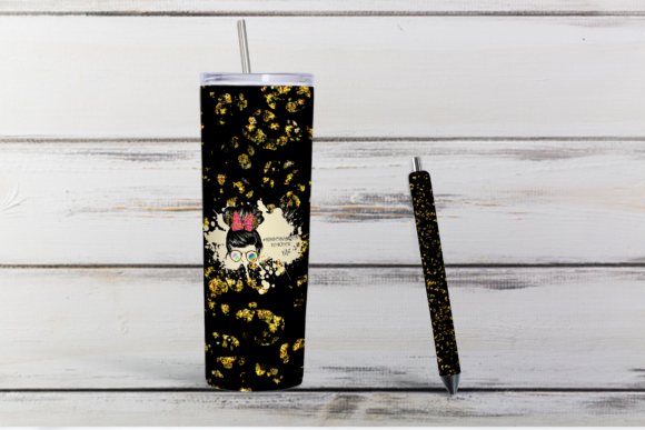 Skinny Tumbler 20oz Design & Pen Wrap Graphics Review