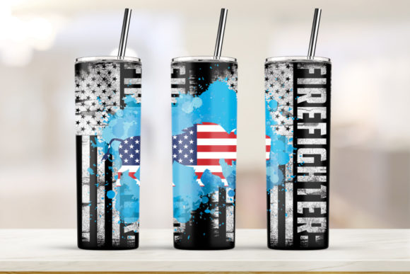 USA Flag Watercolor 20oz Tumbler: Print & Graphics Review